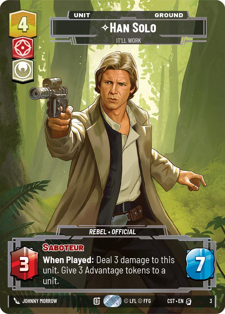 Han Solo - It'll Work (3) (Costco Exclusive) (3) [Ashes of the Empire]