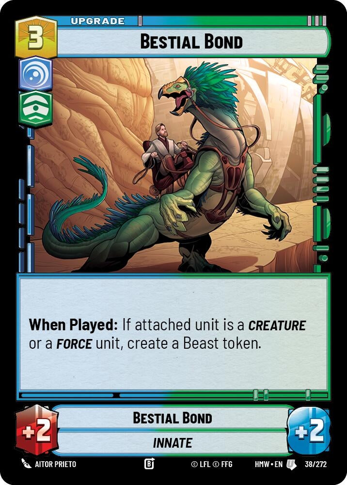 Image for Bestial Bond (38/272) (HMW) - Star Wars: Unlimited