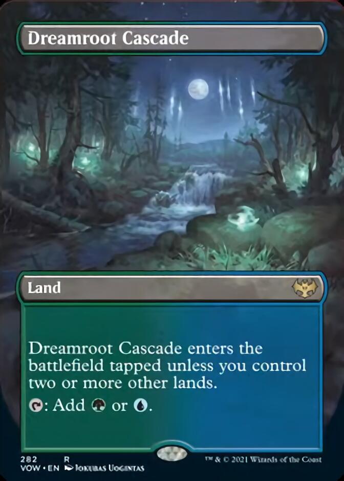 Cascade des Sources rêvées (Illustration alternative sans bordure) [Innistrad : Noces écarlates]