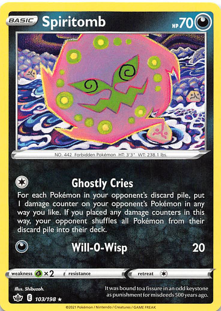 Spiritomb (103/198) [Espada y Escudo: Reinado Escalofriante]