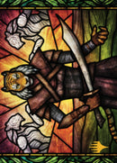 Zar Ojanen, scion d'Efrava - Carte artistique (signature estampée or) [Série artistique Dominaria Uni]