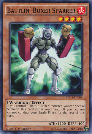 Boxeador Pugilista Sparrer [MP14-EN004] Común