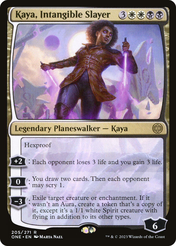 Kaya, pourfendeuse intangible [Phyrexia : Tout sera un]