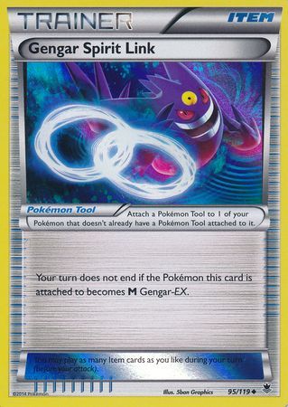 Lien Spirituel Ectoplasma (95/119) (Holo Alternatif Exclusif GameStop) [XY: Forces Fantômes]