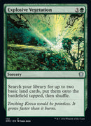 Végétation explosive [Commander Dominaria uni]