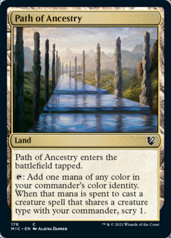 Voie des Ancêtres [Innistrad : Chasse de Minuit Commander]