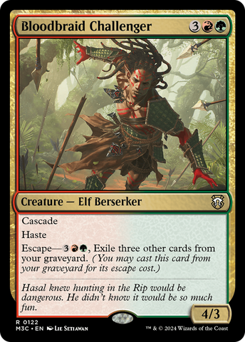 Desafiante Hojasangrienta [Commander Horizontes Modernos 3]