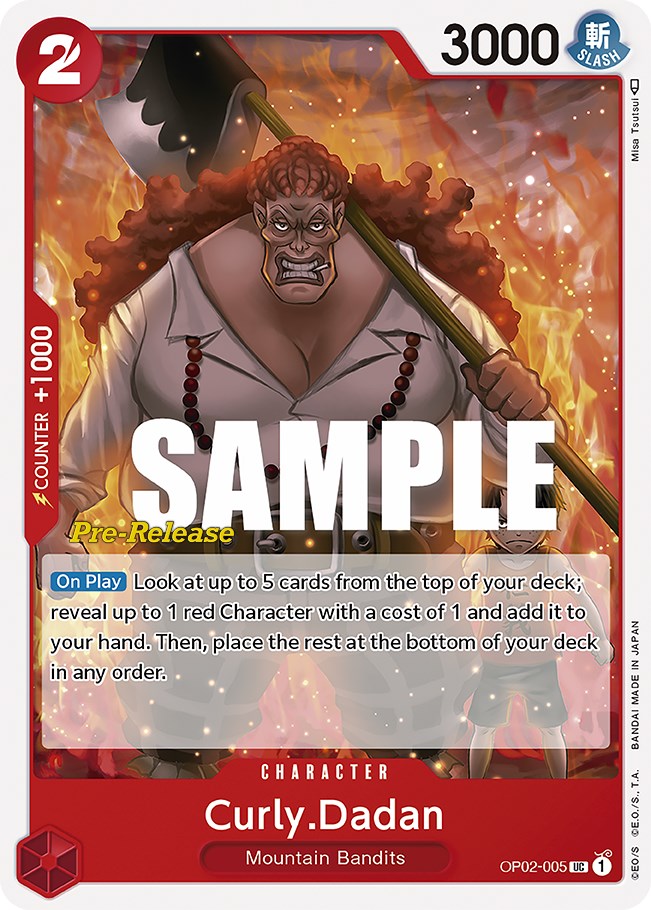 Curly.Dadan [Cartas de prelanzamiento de la Guerra de la Cumbre]