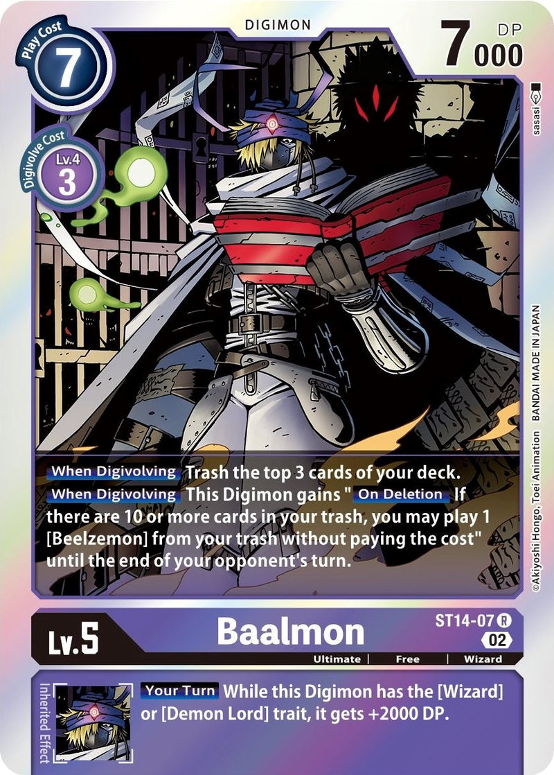 Baalmon [ST14-07] [Mazo de Inicio: Set de Mazo Avanzado de Beelzemon]
