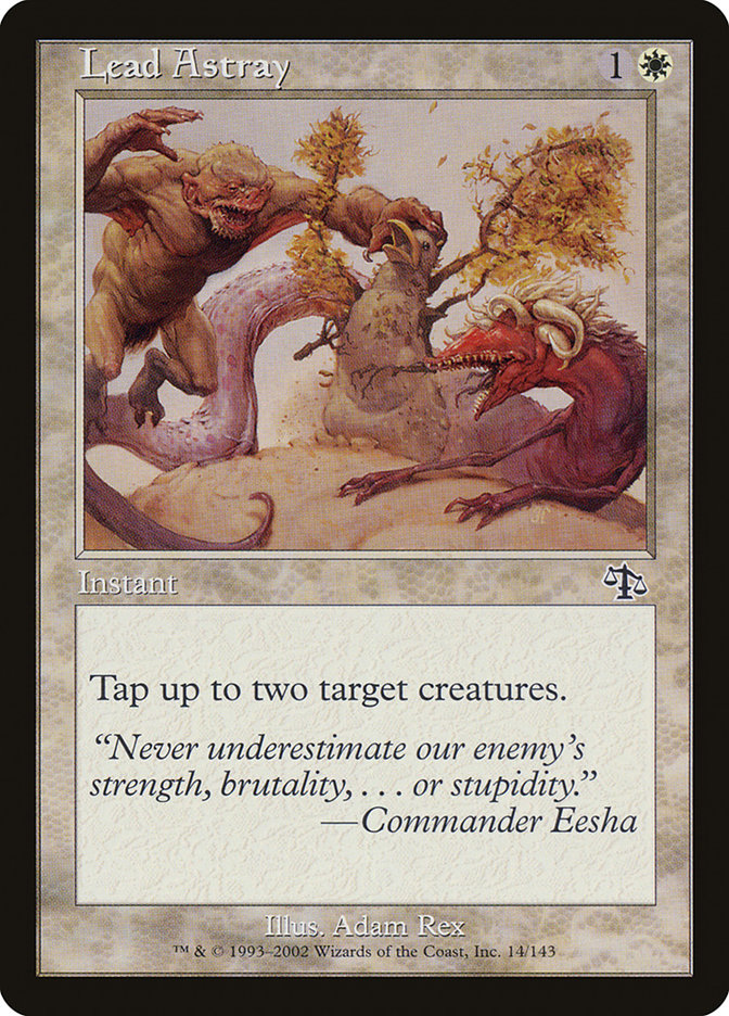 Égarer [Jugement]