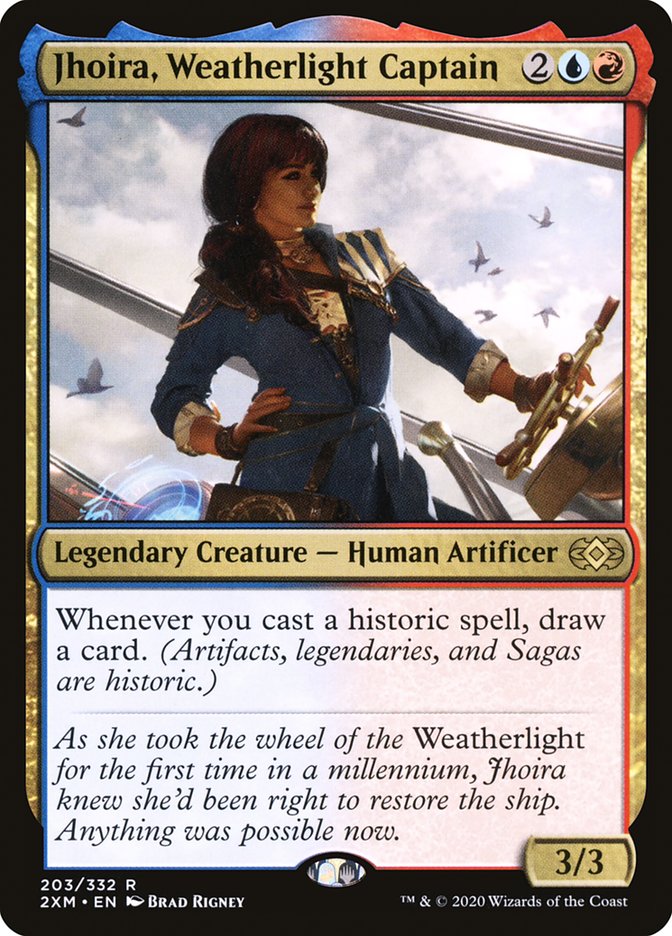 Jhoira, capitaine du Vaisseauvol [Double Masters]
