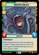 Image for Greater Sarlacc (49/272) (HMW) - Star Wars: Unlimited