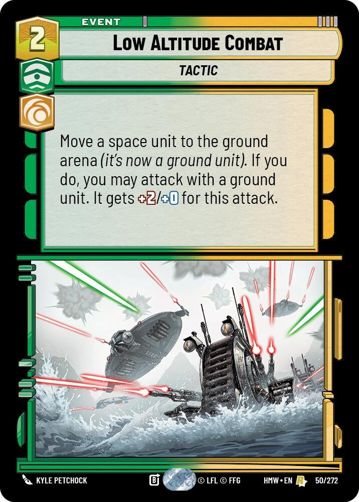 Image for Low Altitude Combat (50/272) (HMW) - Star Wars: Unlimited