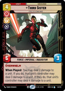 Image for Third Sister - Cycle of Vengeance (51/272) (HMW) - Star Wars: Unlimited