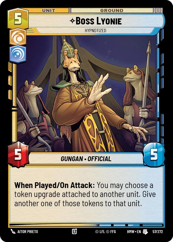 Image for Boss Lyonie - Hypnotized (57/272) (HMW) - Star Wars: Unlimited