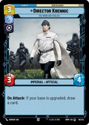 Image for Director Krennic - The Work Has Stalled (61/272) (HMW) - Star Wars: Unlimited