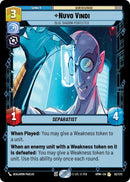 Image for Nuvo Vindi - Blue Shadow Perfected (62/272) (HMW) - Star Wars: Unlimited