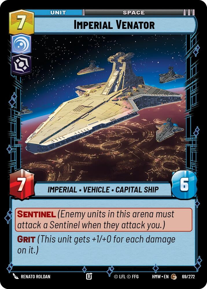 Image for Imperial Venator (69/272) (HMW) - Star Wars: Unlimited