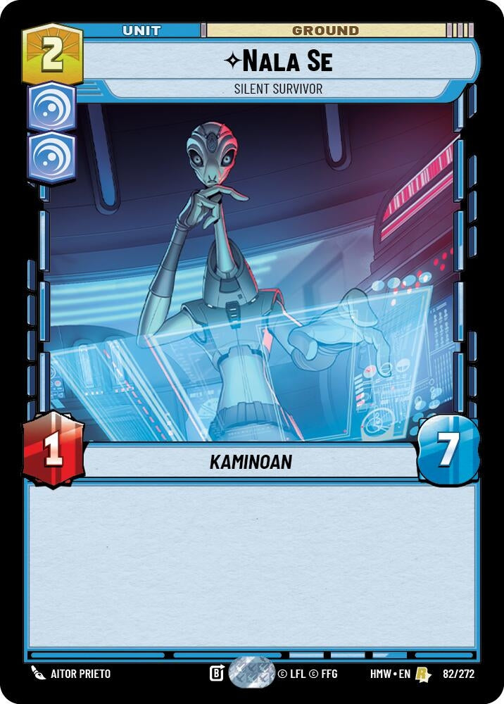 Image for Nala Se - Silent Survivor (82/272) (HMW) - Star Wars: Unlimited