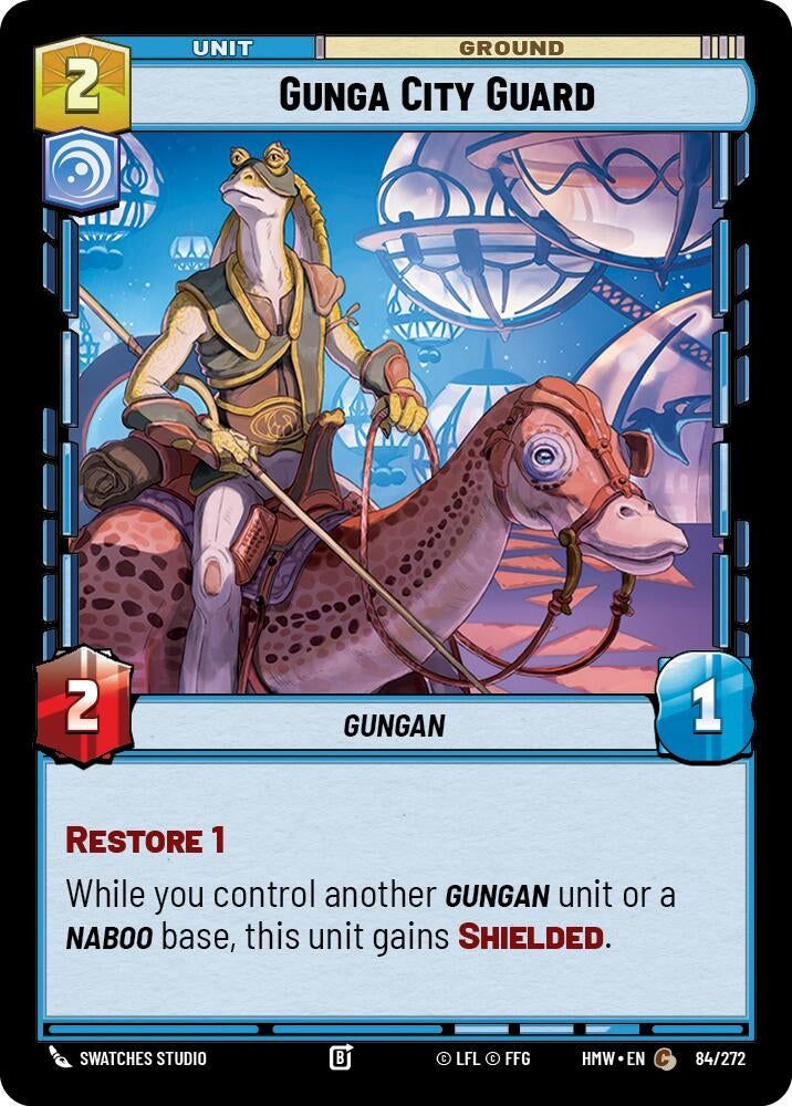 Image for Gunga City Guard (84/272) (HMW) - Star Wars: Unlimited