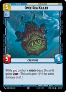 Image for Opee Sea Killer (90/272) (HMW) - Star Wars: Unlimited