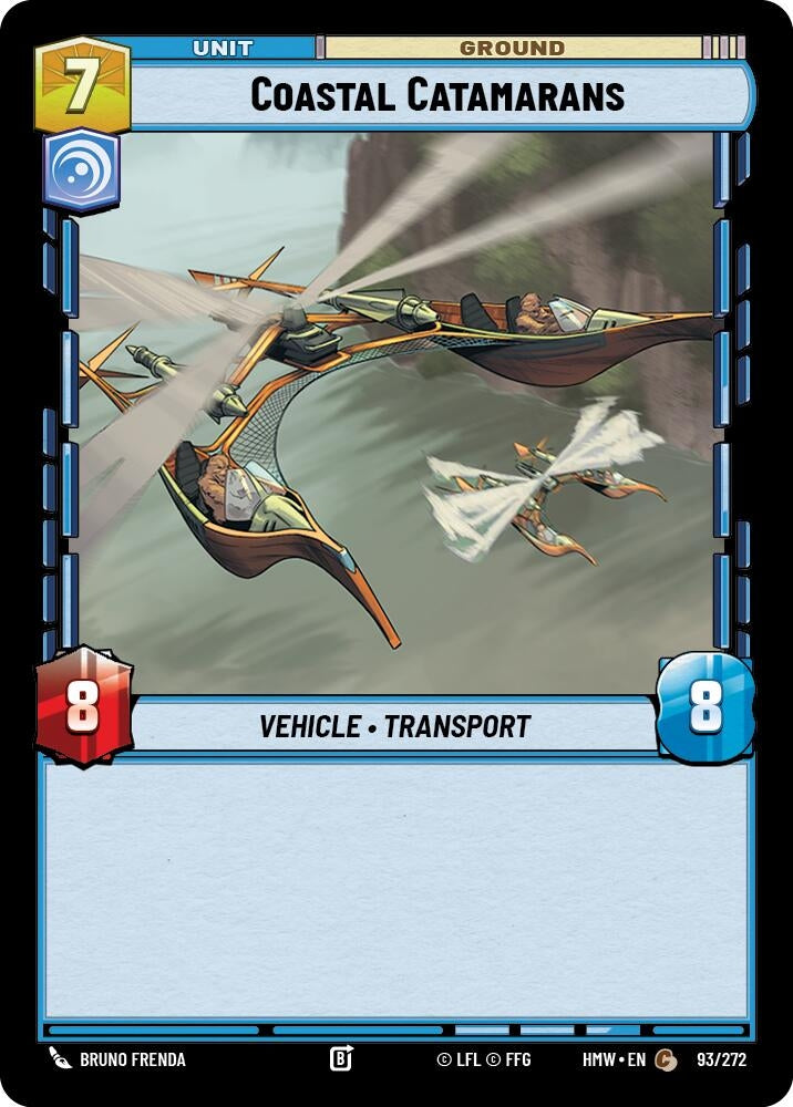 Image for Coastal Catamarans (93/272) (HMW) - Star Wars: Unlimited