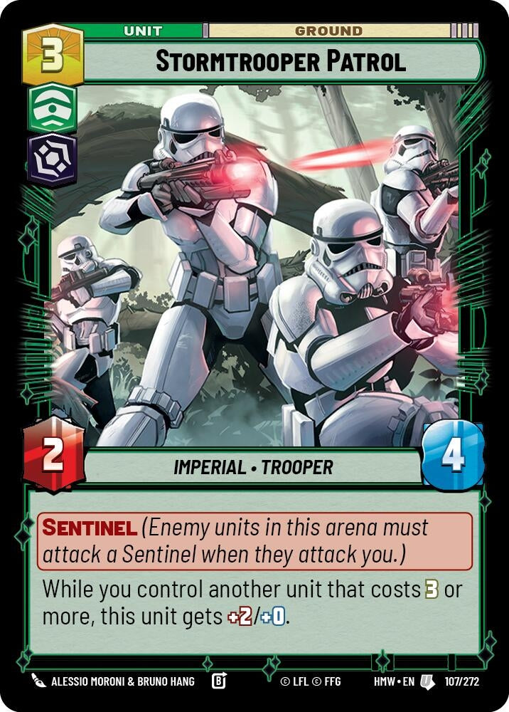 Image for Stormtrooper Patrol (107/272) (HMW) - Star Wars: Unlimited