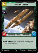 Image for Invasion Lander (111/272) (HMW) - Star Wars: Unlimited