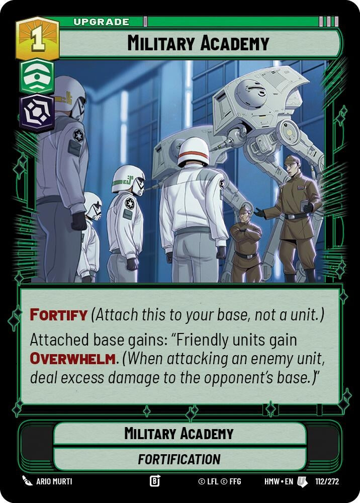 Image for Military Academy (112/272) (HMW) - Star Wars: Unlimited