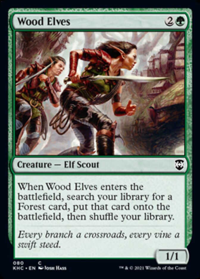 Elfes de bois [Kaldheim Commander]