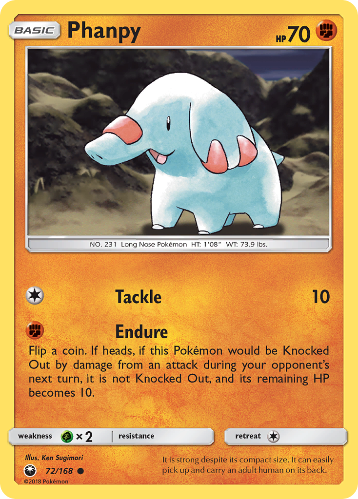 Phanpy (72/168) [Soleil et Lune : Tempête Céleste]