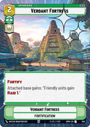 Verdant Fortress (636) (Hyperspace Foil) (636) [Homeworlds]