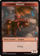 Image for Dragon // Treasure Double-Sided Token (7 // 15) (FRA) - Magic: The Gathering