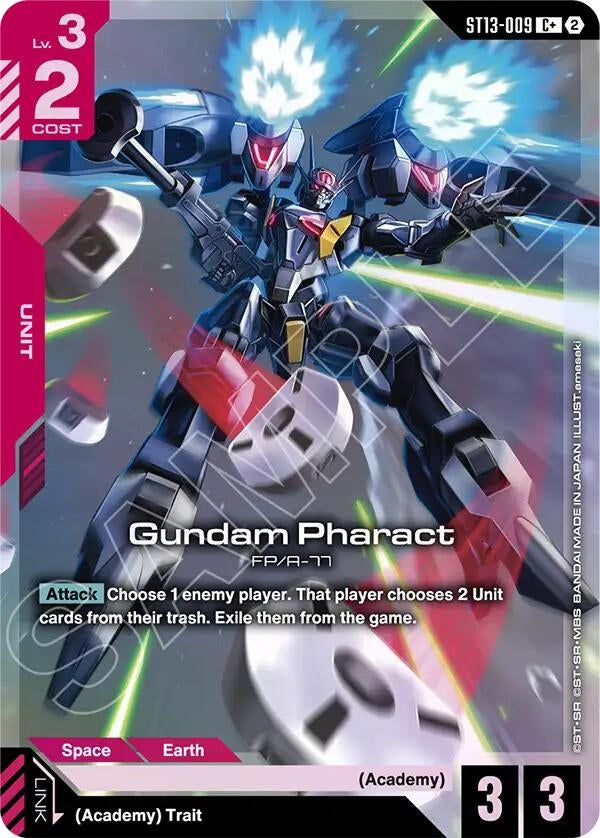 Image for Gundam Pharact (C+) (ST13-009) (ST13) - Gundam Card Game