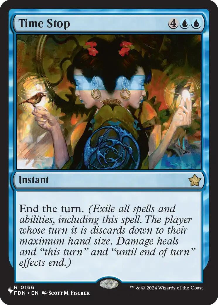 Image for Time Stop (166) (LIST) - Magic: The Gathering