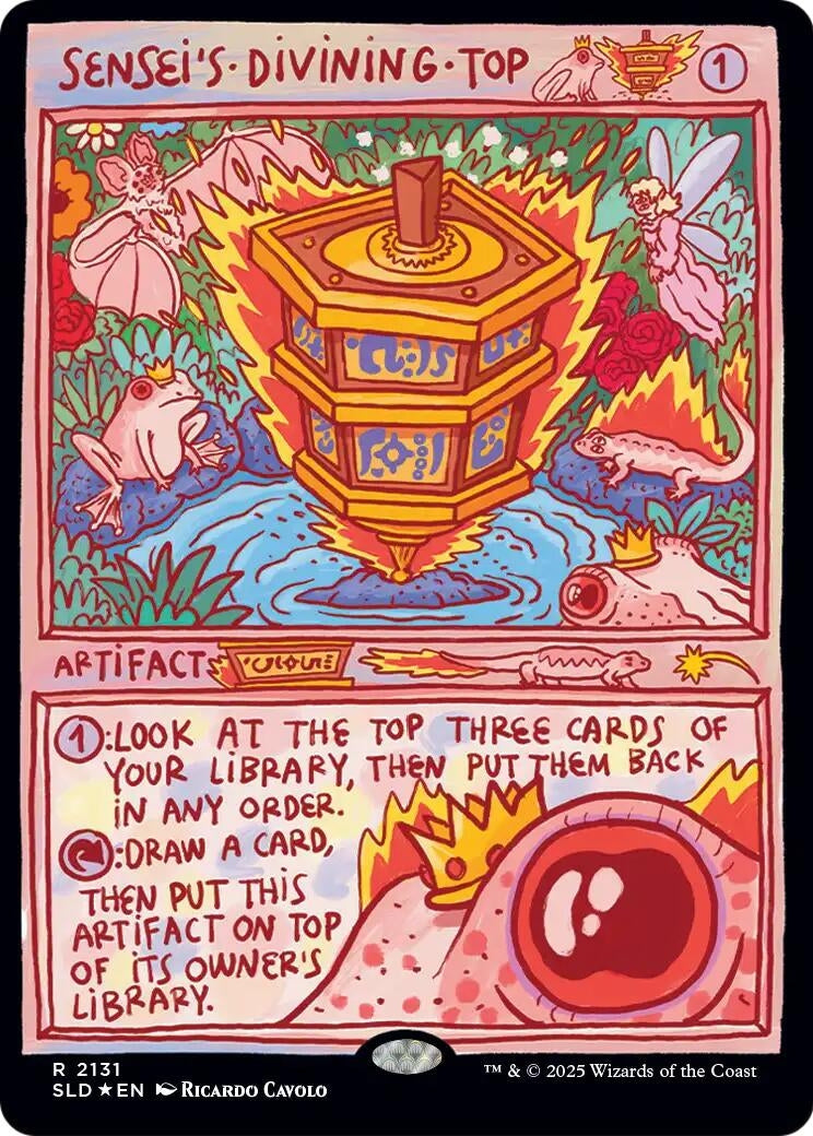 Image for Sensei's Divining Top (2131) (SLD) - Magic: The Gathering