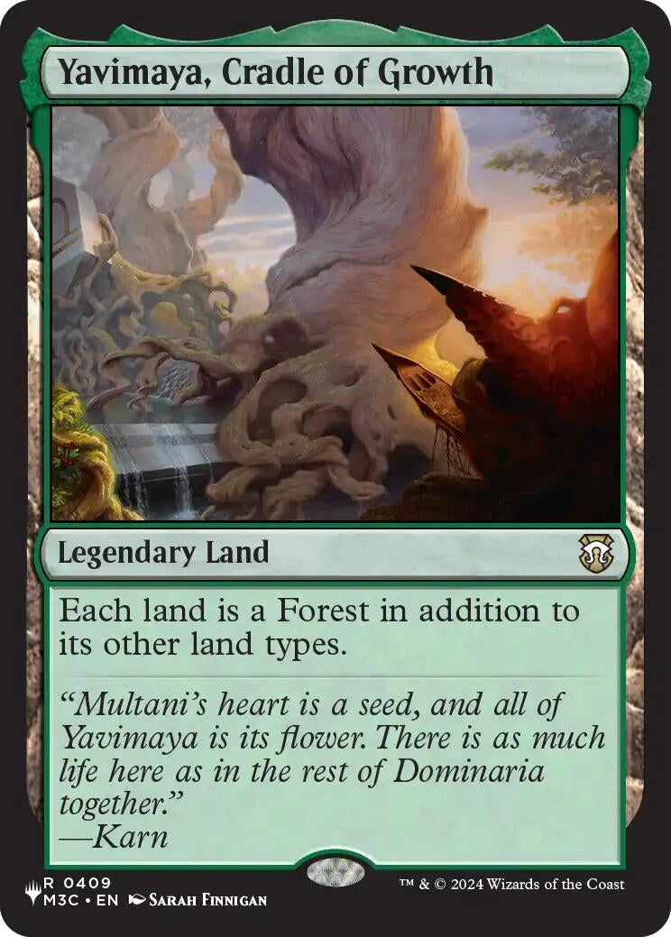Image for Yavimaya, Cradle of Growth (LIST) - Magic: The Gathering