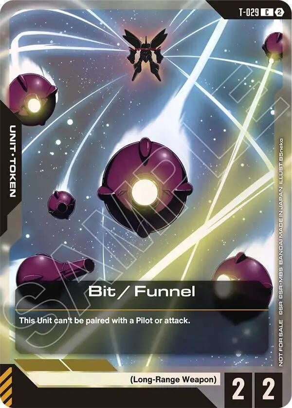 Image for Bit / Funnel Token (Store Tournament Participation Pack 06) (T-029) (GCG-PR) - Gundam Card Game