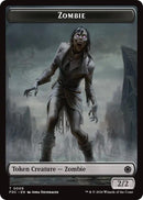 Image for Zombie // Zombie Knight Double-Sided Token (5 // 6) (FDC) - Magic: The Gathering