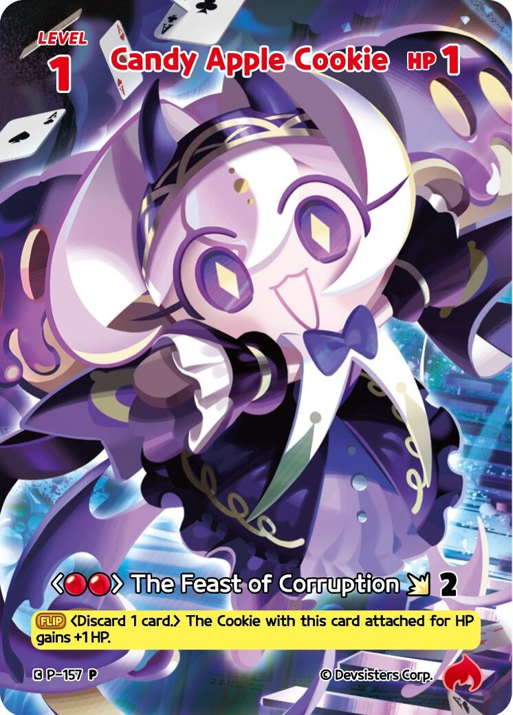 Image for Candy Apple Cookie (157) (P-157) (P) - CookieRun: Braverse TCG