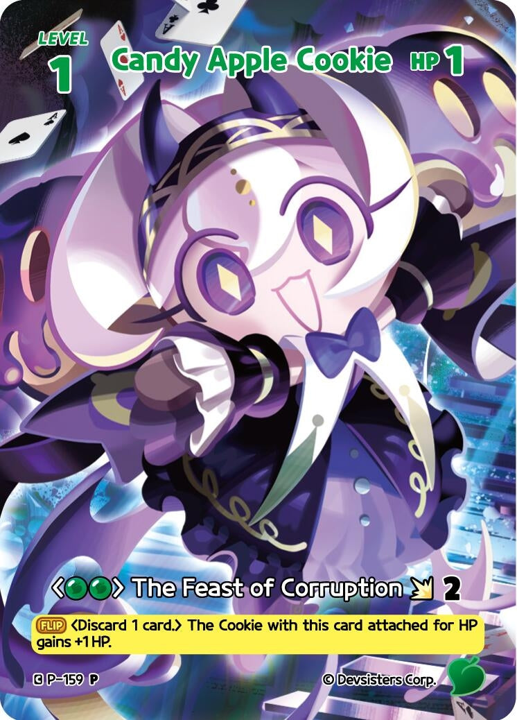 Image for Candy Apple Cookie (159) (P-159) (P) - CookieRun: Braverse TCG