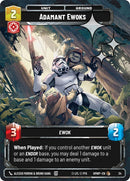 Adamant Ewoks (34) (Foil) (34) [Homeworlds: Weekly Play]