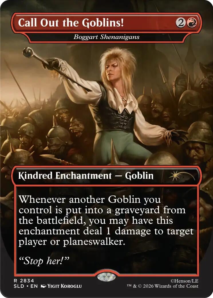 Image for Call Out the Goblins! - Boggart Shenanigans (2834) (SLD) - Magic: The Gathering