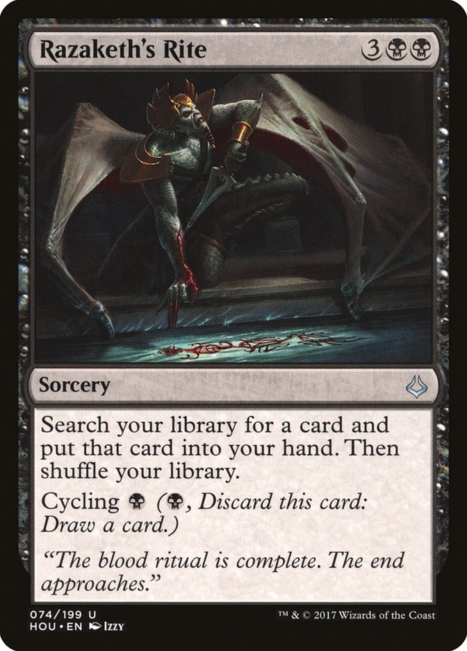 Rite de Razaketh [L'Âge de la destruction]
