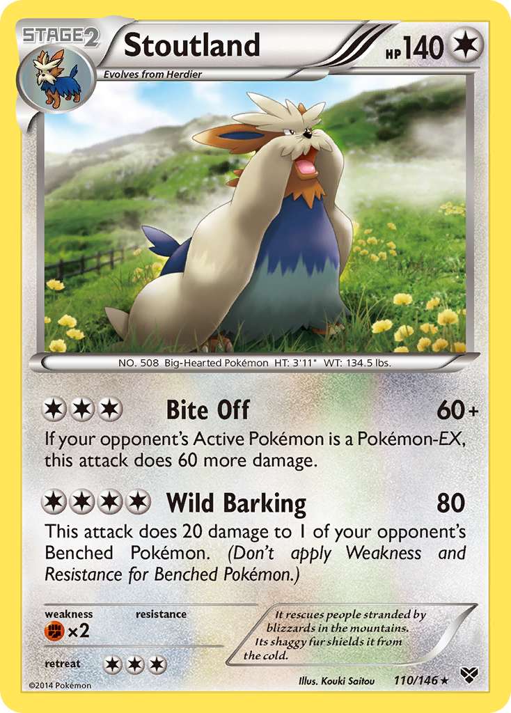 Mastouffe (110/146) [XY: Set de Base]