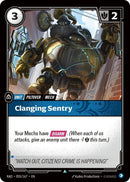 Image for Clanging Sentry (055/167) (RAD) - Riftbound: League of Legends Trading Card Game