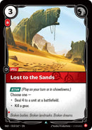 Image for Lost to the Sands (013/167) (RAD) - Riftbound: League of Legends Trading Card Game