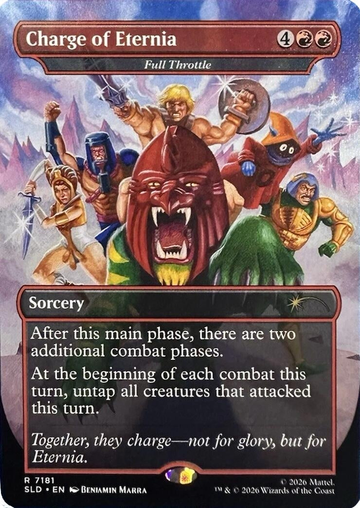 Image for Charge of Eternia - Full Throttle (7181) (SLD) - Magic: The Gathering