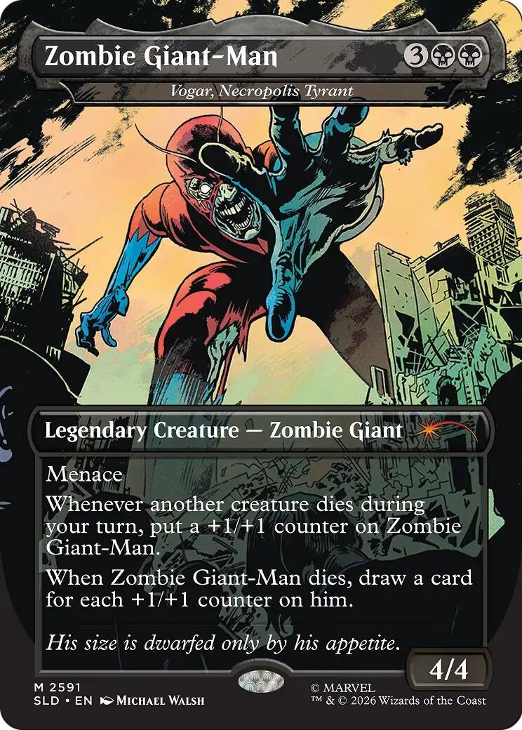 Image for Zombie Giant-Man - Vogar, Necropolis Tyrant (2591) (SLD) - Magic: The Gathering