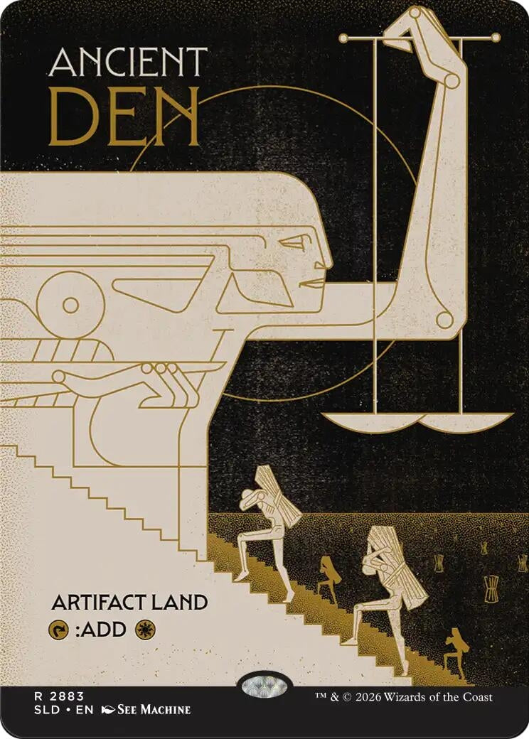 Image for Ancient Den (2883) (2883) (SLD) - Magic: The Gathering